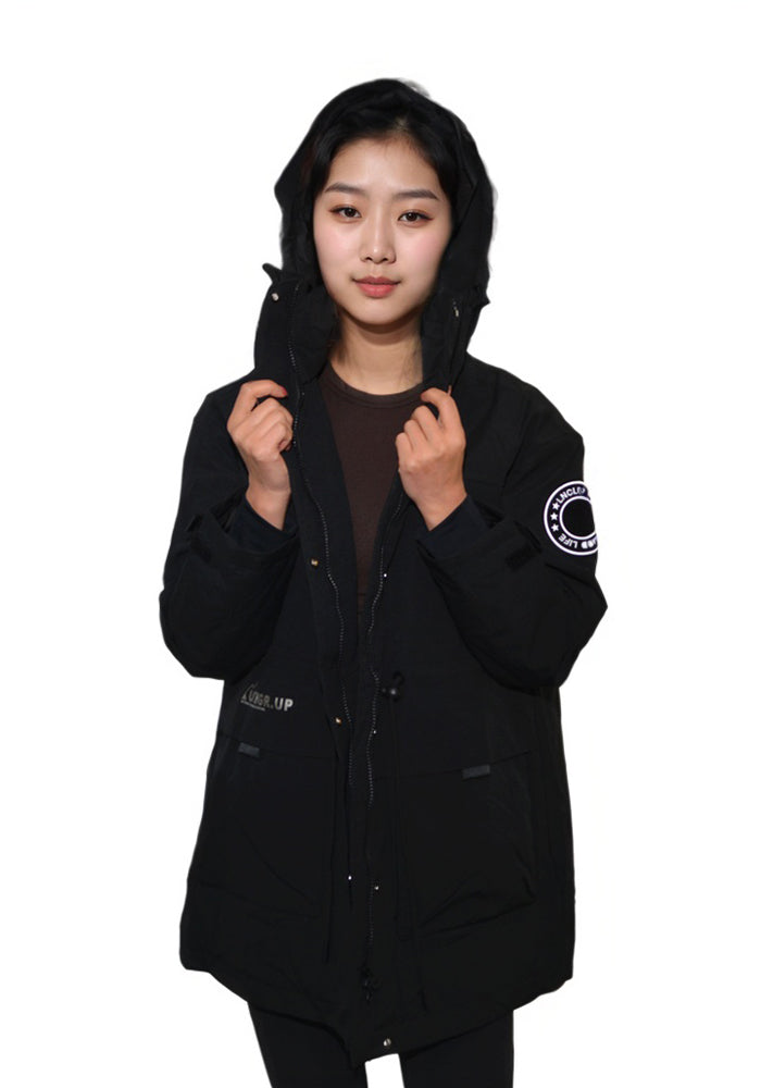 Short Down Jacket: Cozy Lightweight Quilted Puffer Coat