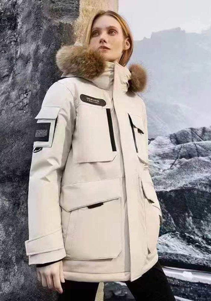 Short Down Jacket: Cozy Lightweight Quilted Puffer Coat